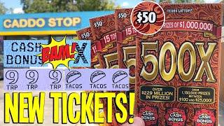 NEW TICKET LUCK!! $$$ 500X $50 Lottery Ticket