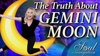 The Truth About Gemini Moon! ️ Gemini moon in a chart.