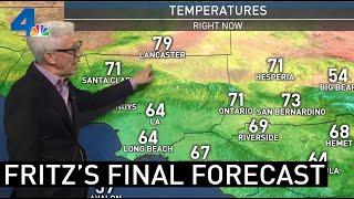 Watch: Fritz Coleman's Final Forecast  | NBCLA