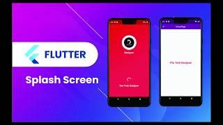 Flutter UI | 01 | 1. Splash Screen | CircleAvatar, Expanded, CircularProgressIndicator | Speed Code