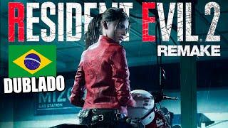 Resident Evil 2 Remake DUBLADO Ficou INCRÍVEL!