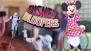 DISNEY CHARACTER BLOOPERS | Funny Disneyland / Disney World FAILS Pt. 2