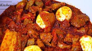 Ofada Stew(Ayamase) Recipe|How to prepare Ofada Stew