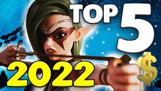 THESE GAMES WILL MAKE YOU RICH! TOP 5 NFT GAMES 2022 