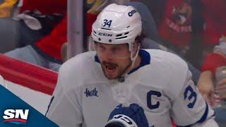 Maple Leafs' Auston Matthews Nabs Big-Time Icebreaker For First Goal Of Series