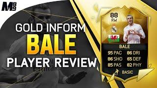 FIFA 16 IF BALE REVIEW (88) FIFA 16 Ultimate Team Player Review + In Game Stats