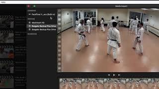 Two ways to import media into final cut pro X