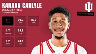 Kanaan Carlyle - Indiana - 2024-25 Transfer Portal Highlights