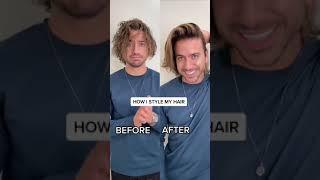 How I Style My Long Hair | Alex Costa #Shorts