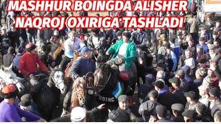 MASHHUR BOINGDA ALISHER NAQROJ OXIRIGA TASHLADI