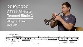 2019-2020 ATSSB All-State Trumpet Etude #2 - Allegro Mosso