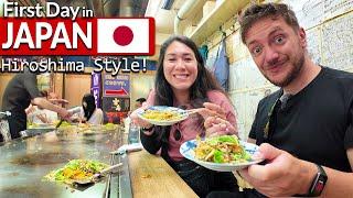 FIRST DAY in Japan! (WW2 History, Japanese Food, Hiroshima City)