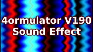 4ormulator V190 Sound Effect