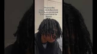 The side eye when you have dreads