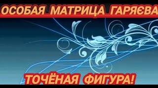 ОСОБАЯ МАТРИЦА ГАРЯЕВА! ТОЧЁНАЯ и СТРОЙНАЯ ФИГУРА! 14.02.2023 г.