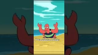 Futurama: Dr Zoidberg goes for a scuttle... 