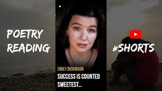 “Success is counted sweetest…” by Emily Dickinson – motivational poetry – #shorts