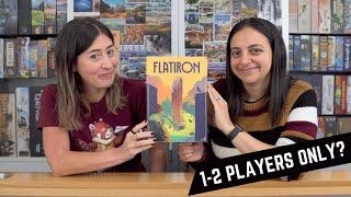 Flatiron: Bigger Box, Smaller Player Count ~ the new title from the designers of The White Castle