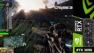 Crysis 3 High Settings 8K | RTX 3090 | Ryzen 3950X OC