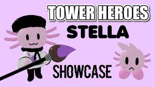 New Hero STELLA Showcase Roblox Tower Heroes Halloween Update 2021