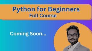 Announcement! Python for Beginners full course | Python basics Tutorial | Data Magic