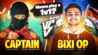 I Challenged Bixi Op to a 1v1… And This Happened️| تحديت يوتيوبر مشهور في روم مستودع 