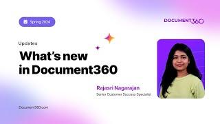 Spring '24: Introducing AI Glossary, Multilingual Portal & More | Document360