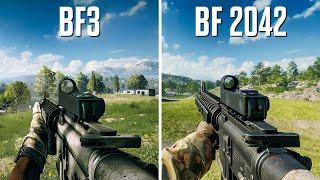 M16A3 Weapons Comparison - Battlefield 3 vs Battlefield 2042