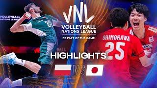 Poland  vs. Japan  - Highlights | Week 1 | Men's VNL 2025