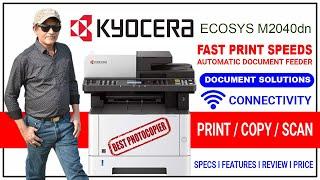 KYOCERA Ecosys M2040dn I Multifunction Photocopier I Unboxing and Review In Hindi I 2021