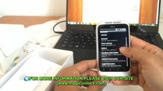 How to enter code in HTC Wildfire S & HTC PG76110 @ www.magicunlock.com