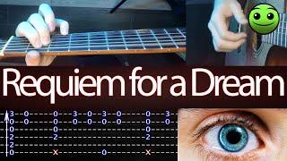 How to play 'Requiem for a Dream' Guitar Tutorial [TABS] Fingerstyle