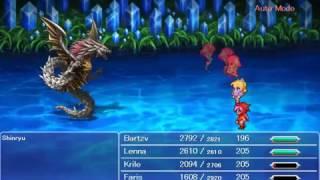 Final Fantasy V (PC) - Shinryu in 20s (no healing, no dmg taken)