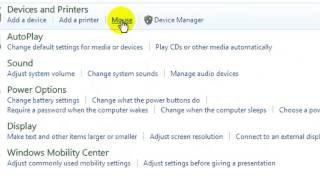 How to hide mouse pointer in Windows 7