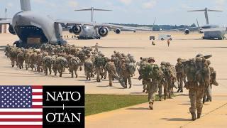 US Army, NATO. Airborne Operations during military exercises in Eastern Europe.