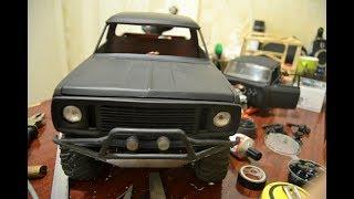 RC CRAWLER - Build process Dodge D100 1976 PVC 3mm.