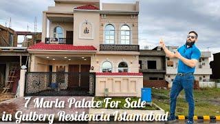 7 Marla Luxurious & Beautifully Designed Palace For Sale in Gulberg Residencia Islamabad| 4 BHK