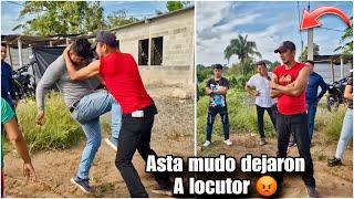 Tremenda Pelea 2025 Locutor VS Manguero/ hoy si dejaron quieto al macho de Gricelda 