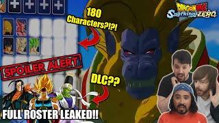 *SPOILERS* Dragon Ball Sparking Zero FULL CHARACTER ROSTER LEAKED | More GT for DLC?! BIG BREAKDOWN!