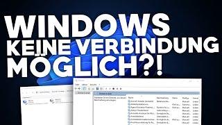 [2024] Windows: KEINE VERBINDUNG MIT DEM NETZWERK MÖGLICH?! | Problemlösung | Deutsch | 2022