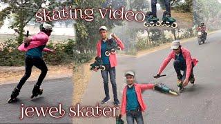 MF900 skate ke sath skating video#Jewelskater