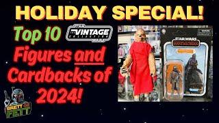 STAR WARS VINTAGE COLLECTION TOP 10 FIGURES AND CARDBACKS OF 2024!