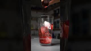 Cranberry Sour #cocktail with Danzka Vodka 