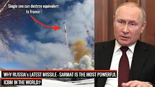 Warning to the West - #Russia tests #Sarmat ICBM  most destructive individual platform !