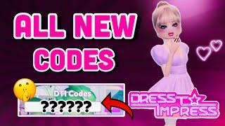 ALL WORKING CODES FOR DRESS TO IMPRESS IN OCTOBER 2024 