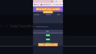 best SMS sender software website #smsmarketing #bulksms #bulksender #bulksmsmarketing