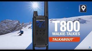 Motorola Solutions' TALKABOUT T800 Walkie-Talkies: Go Beyond Push-To-Talk