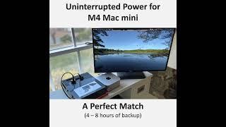 Mac Mini M4 Uninterrupted Power Supply