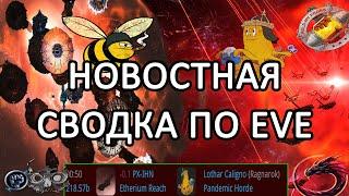 EVE ONLINE: НОВОСТНАЯ СВОДКА /PANFAM ОТСТУПАЕТ / ФИНАЛ КИПСТАРА / СТАКАНЫ vs BOSS #eveonline