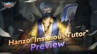 HANZO New Skin | Insidious Tutor | Mobile Legends: Bang Bang